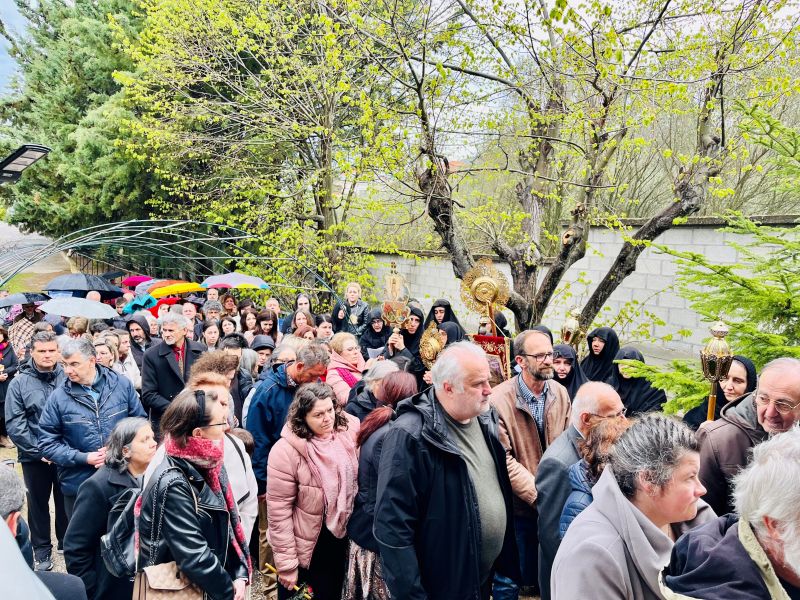 Το Άγιο Πάσχα και η Σύναξη της Παναγίας Ελεούσης στην Ιερά Μητρόπολη Δράμας.